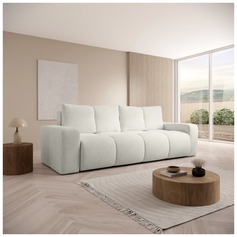Sofa rozkładana SOHO 259 cm z funkcją spania i pojemnikiem na pościel - Perfect Harmony 02