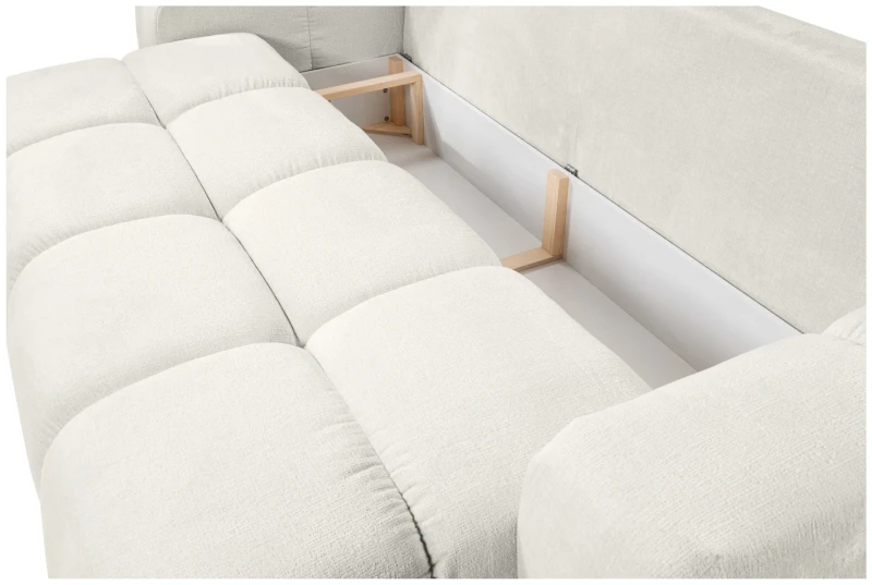 Sofa rozkładana SOHO 259 cm z funkcją spania i pojemnikiem na pościel - Perfect Harmony 02