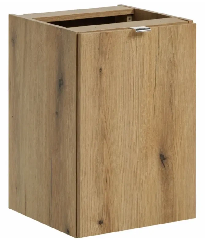 Zestaw mebli łazienkowych VIVA CASHMERE z blatem dąb 160 cm - szafka pod blat z koszem na pranie