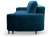 Sofa rozkładana VENA 244 cm z funkcją spania i pojemnikiem na pościel - Velluto 11 Blue