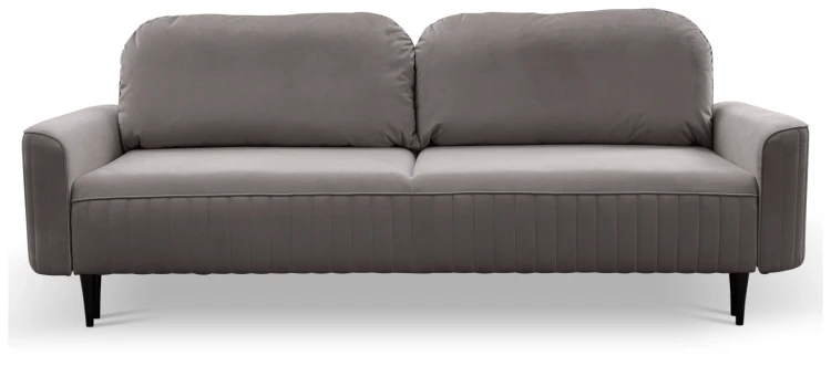 Sofa rozkładana VENA 244 cm z funkcją spania i pojemnikiem na pościel - Velluto 16 Grey
