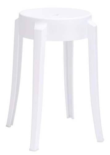 MODESTO stołek CALMAR 46 biały - polipropylen