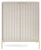 Komoda Nova 104 cm pojemna kaszmir - złoty stelaż
