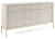 Komoda Nova 154 cm kaszmir - złoty stelaż