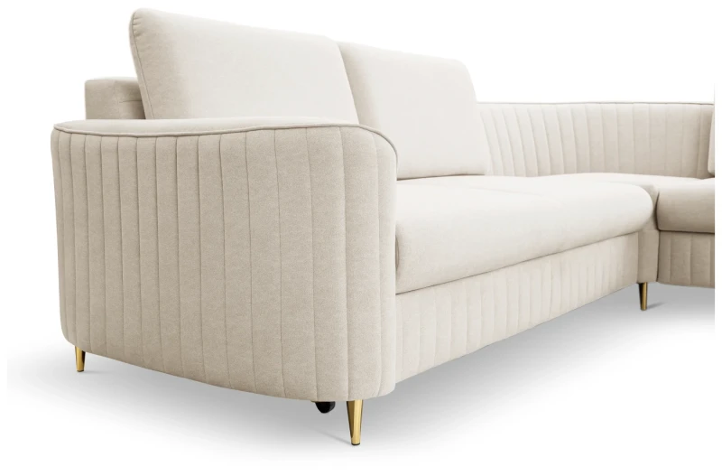 Narożnik tapicerowany LAREN 251 cm do salonu - Castel 03