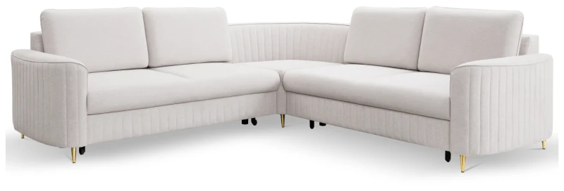 Narożnik tapicerowany LAREN 251 cm do salonu - Castel 04