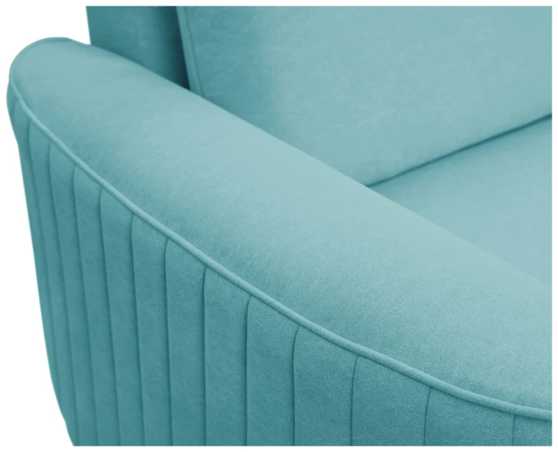 Narożnik tapicerowany LAREN 251 cm do salonu - Castel 70