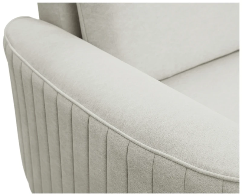 Narożnik tapicerowany LAREN 251 cm do salonu - Castel 80