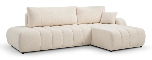 Narożnik rozkładany BALOO 276 cm z funkcją spania i pojemnikiem na pościel