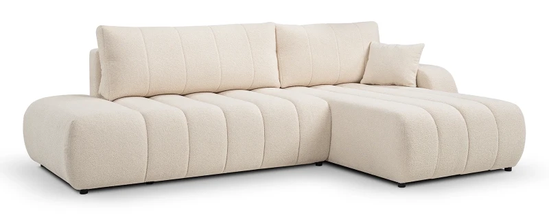 Narożnik rozkładany BALOO 276 cm z funkcją spania i pojemnikiem na pościel - Lambi 8