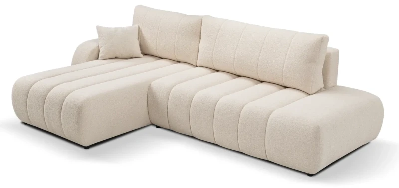 Narożnik rozkładany BALOO 276 cm z funkcją spania i pojemnikiem na pościel - Lambi 8