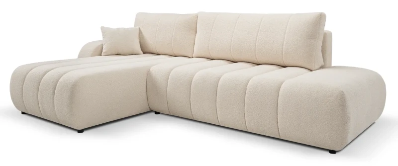 Narożnik rozkładany BALOO 276 cm z funkcją spania i pojemnikiem na pościel - Lambi 8