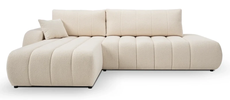 Narożnik rozkładany BALOO 276 cm z funkcją spania i pojemnikiem na pościel - Lambi 8