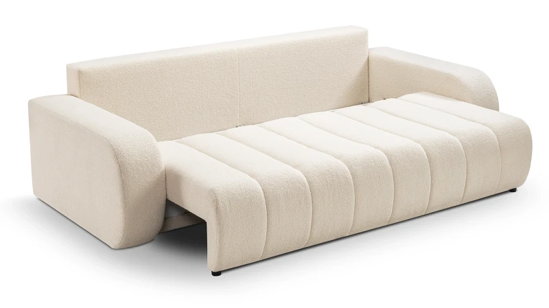 Sofa rozkładana BALOO 248 cm z funkcją spania i pojemnikiem na pościel - Lambi 8