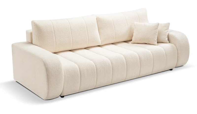 Sofa rozkładana BALOO 248 cm z funkcją spania i pojemnikiem na pościel - Lambi 8