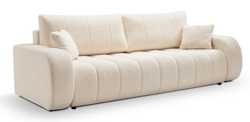 Sofa rozkładana BALOO 248 cm z funkcją spania i pojemnikiem na pościel - Lambi 8