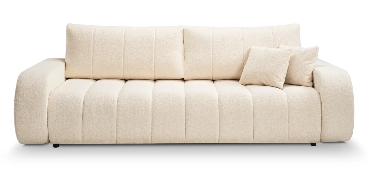Sofa rozkładana BALOO 248 cm z funkcją spania i pojemnikiem na pościel - Lambi 8