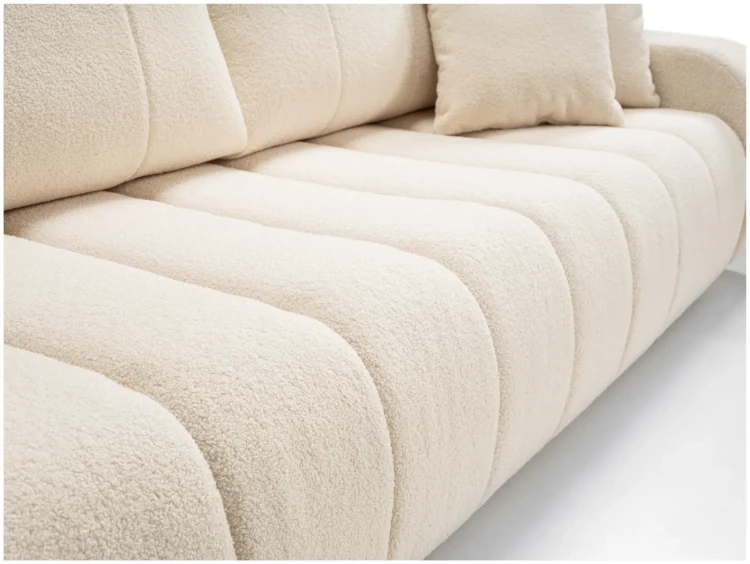 Sofa rozkładana BALOO 248 cm z funkcją spania i pojemnikiem na pościel - Lambi 8