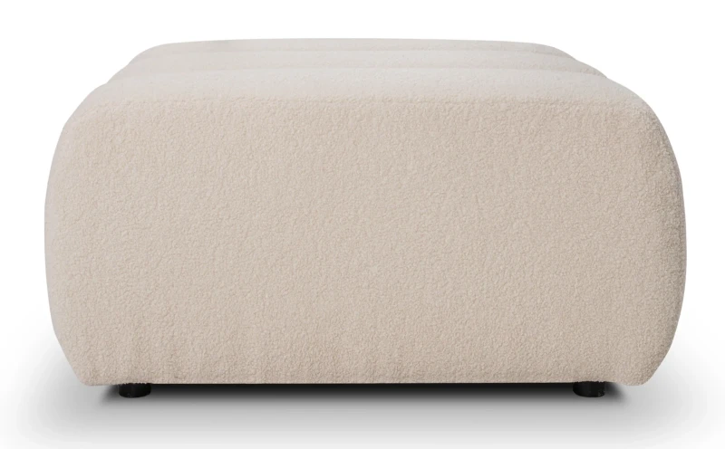 Pufa tapicerowana BALOO 82 cm nowoczesna pikowana do salonu - Lambi 8