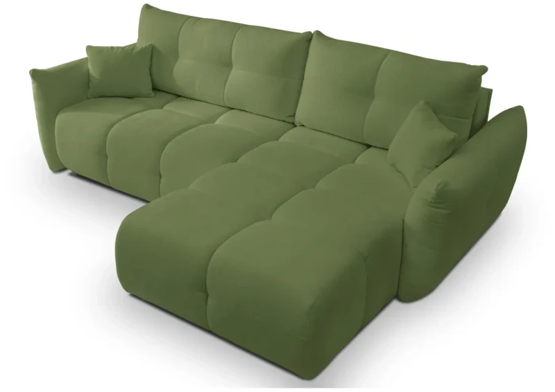 Narożnik rozkładany BASE 257 cm z funkcją spania i pojemnikiem na pościel - Sicuro 20