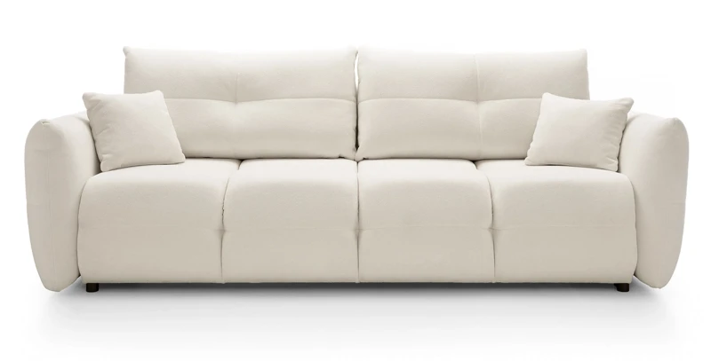 Sofa rozkładana BASE 245 cm z funkcją spania i pojemnikiem na pościel - Sicuro 60