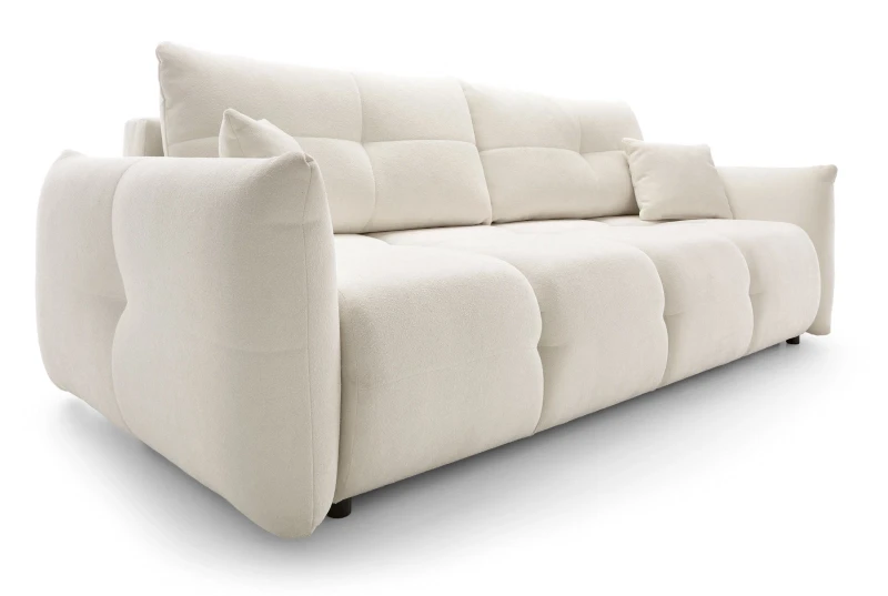 Sofa rozkładana BASE 245 cm z funkcją spania i pojemnikiem na pościel - Sicuro 60