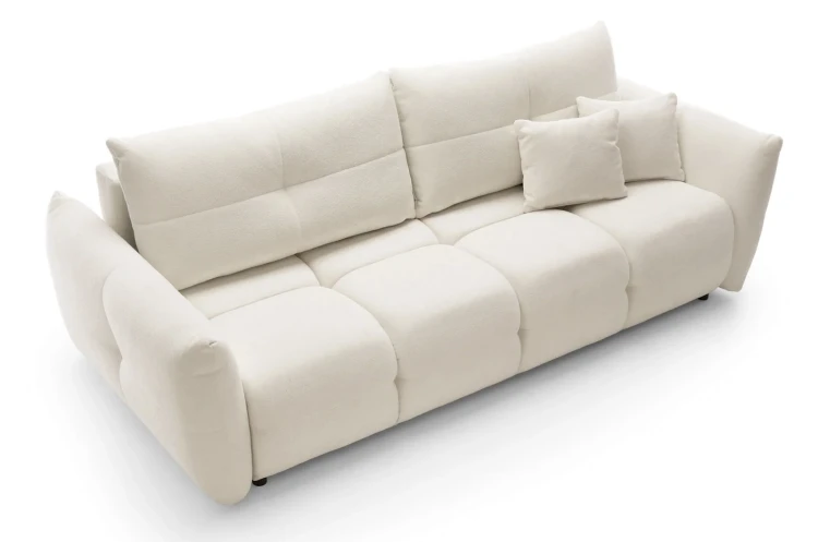 Sofa rozkładana BASE 245 cm z funkcją spania i pojemnikiem na pościel - Sicuro 60