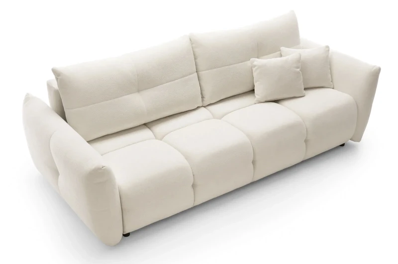 Sofa rozkładana BASE 245 cm z funkcją spania i pojemnikiem na pościel - Sicuro 60