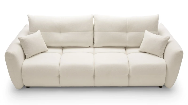 Sofa rozkładana BASE 245 cm z funkcją spania i pojemnikiem na pościel - Sicuro 60