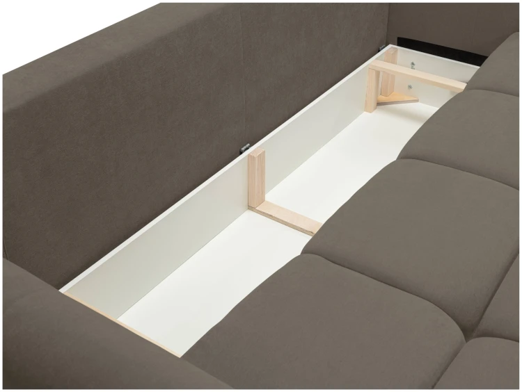 Sofa rozkładana BASE 245 cm z funkcją spania i pojemnikiem na pościel - Wind 21