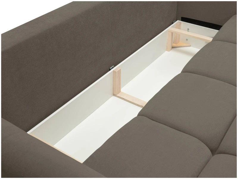 Sofa rozkładana BASE 245 cm z funkcją spania i pojemnikiem na pościel - Wind 21