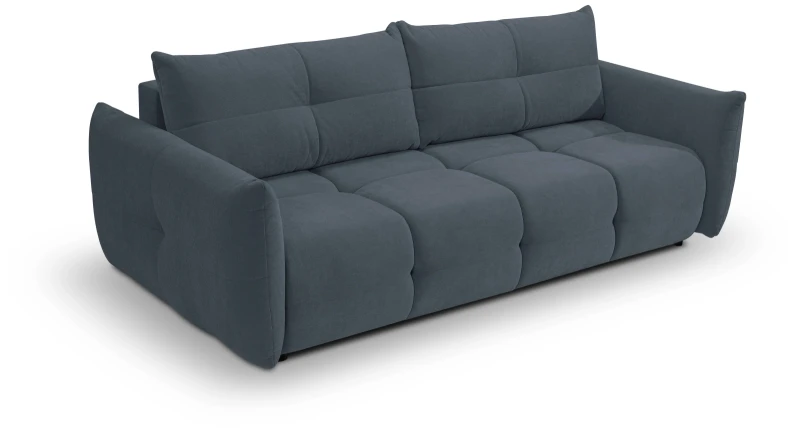Sofa rozkładana BASE 245 cm z funkcją spania i pojemnikiem na pościel - Wind 76