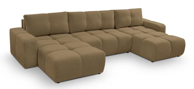 Narożnik rozkładany SOHO 359 cm z funkcją spania i pojemnikiem na pościel - Curio 20