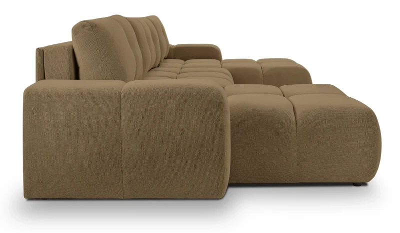 Narożnik rozkładany SOHO 359 cm z funkcją spania i pojemnikiem na pościel - Curio 20