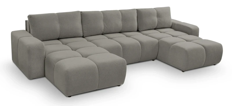 Narożnik rozkładany SOHO 359 cm z funkcją spania i pojemnikiem na pościel - Curio 83