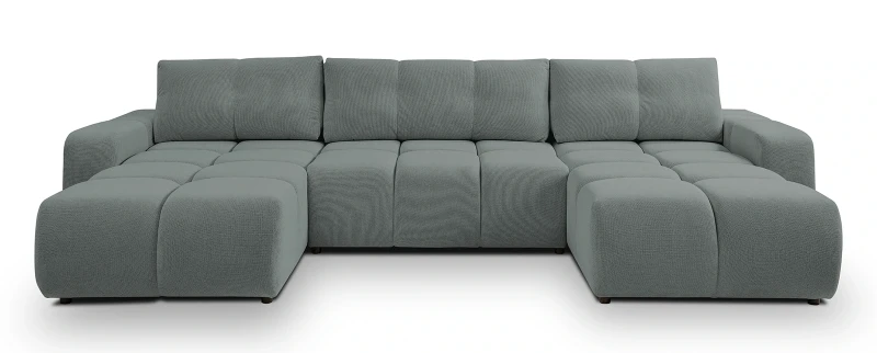 Narożnik rozkładany SOHO 359 cm z funkcją spania i pojemnikiem na pościel - Curio 93