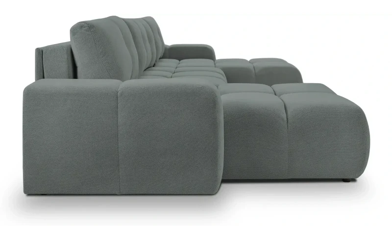 Narożnik rozkładany SOHO 359 cm z funkcją spania i pojemnikiem na pościel - Curio 93