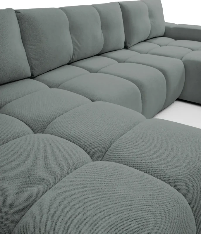 Narożnik rozkładany SOHO 359 cm z funkcją spania i pojemnikiem na pościel - Curio 93