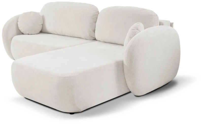 Narożnik rozkładany OLIO 248 cm z funkcją spania i pojemnikiem na pościel - Aragon 01