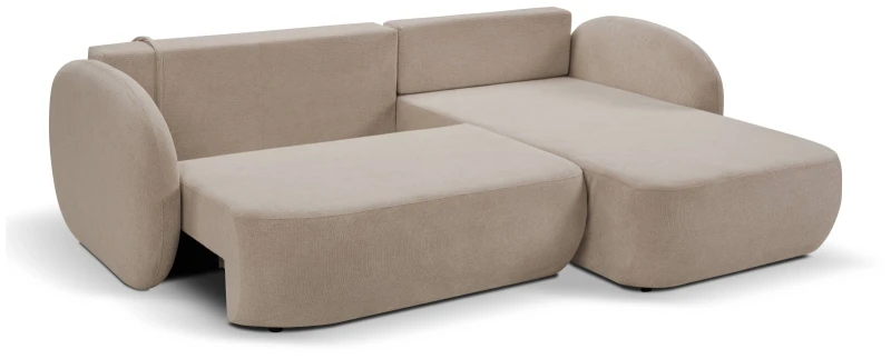 Narożnik rozkładany OLIO 248 cm z funkcją spania i pojemnikiem na pościel - Aragon 14