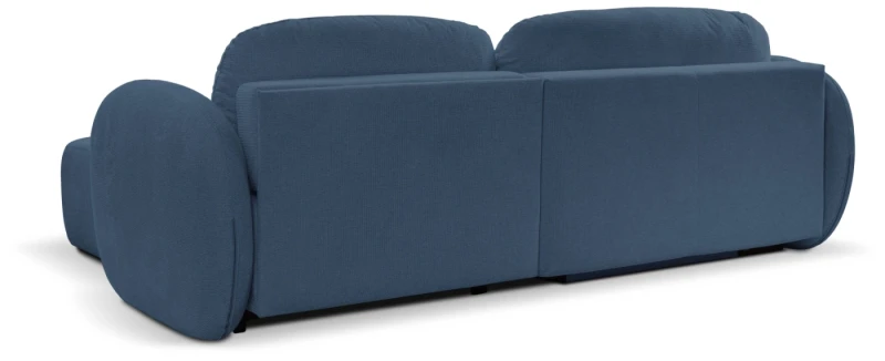 Narożnik rozkładany OLIO 248 cm z funkcją spania i pojemnikiem na pościel - Aragon 79