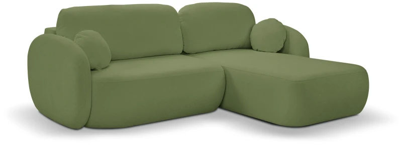 Narożnik rozkładany OLIO 248 cm z funkcją spania i pojemnikiem na pościel - Sicuro 20