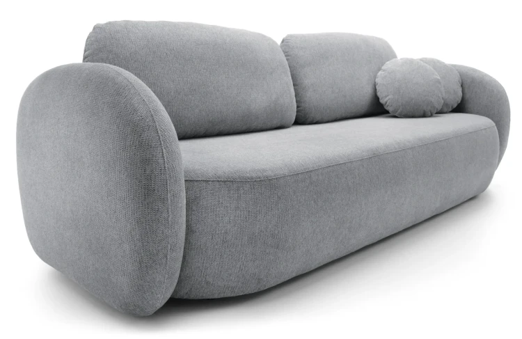 Sofa rozkładana OLIO 238 cm z funkcją spania i pojemnikiem na pościel - Aragon 93