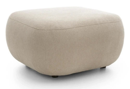 Pufa tapicerowana OLIO 75 cm nowoczesna do salonu