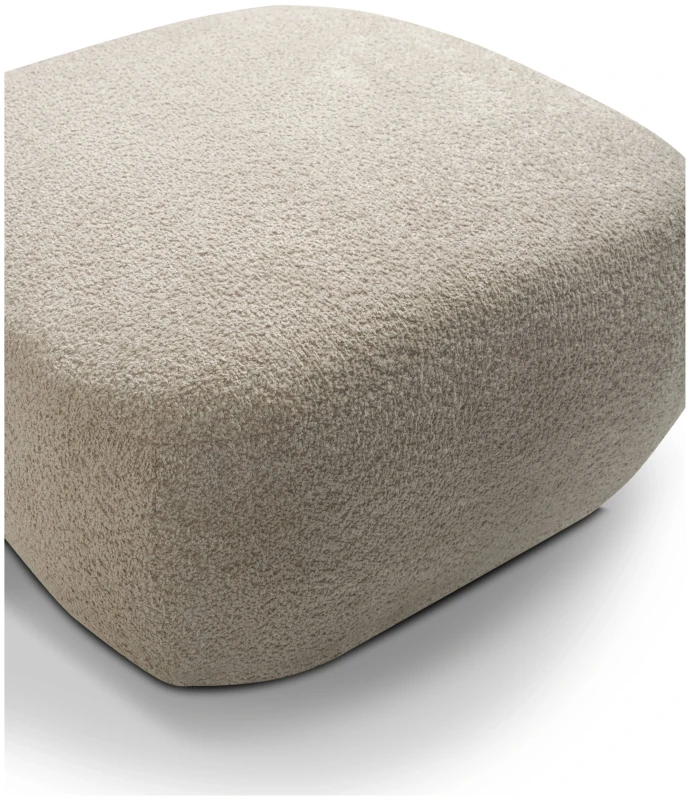 Pufa tapicerowana OLIO 75 cm nowoczesna do salonu - Abriamo 2