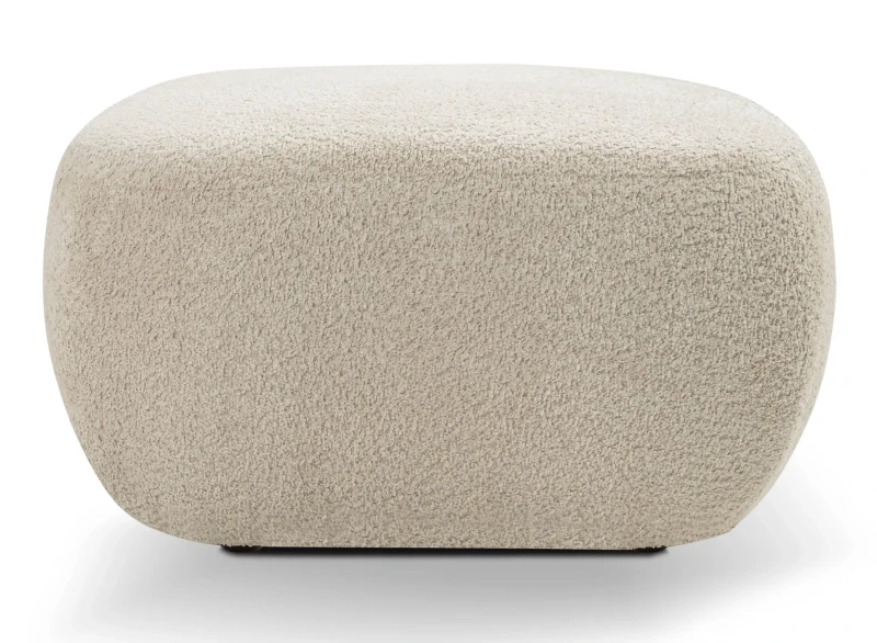 Pufa tapicerowana OLIO 75 cm nowoczesna do salonu - Abriamo 3