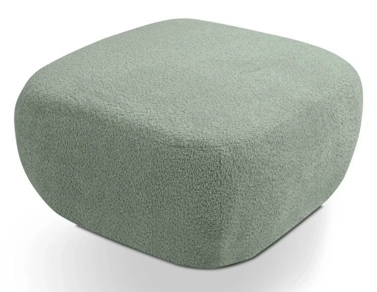 Pufa tapicerowana OLIO 75 cm nowoczesna do salonu - Abriamo 10