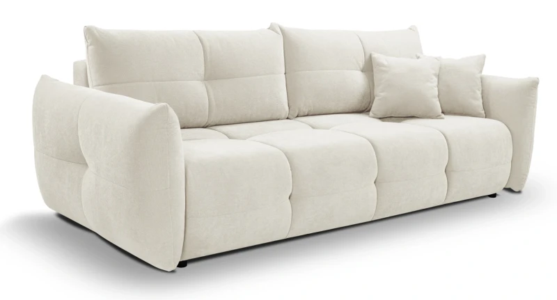 Sofa rozkładana BASE 245 cm z funkcją spania i pojemnikiem na pościel - Wind 02