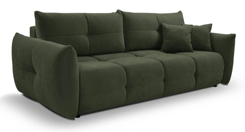 Sofa rozkładana BASE 245 cm z funkcją spania i pojemnikiem na pościel - Wind 75