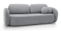 Sofa rozkładana OLIO 238 cm z funkcją spania i pojemnikiem na pościel - Aragon 93